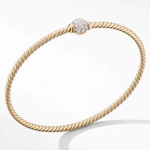 David Yurman Solari Bracelet 18K YG with Diamonds